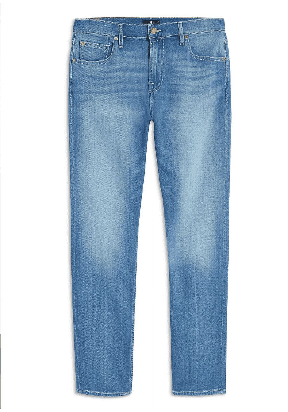 7 for All Mankind Men's Adrien Slim-Fit Jeans in Welch Blue-Size 28x32