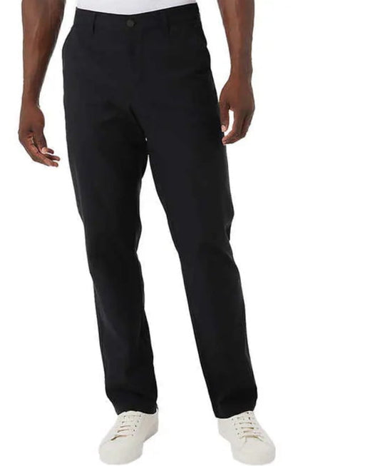 32 Degrees Cool Men's Regular Fit Stretch Soft Touch Pants (Black, 34Wx30L)