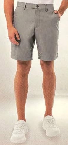 32 Degrees Men's Twill Tech Short (Gray, 40)