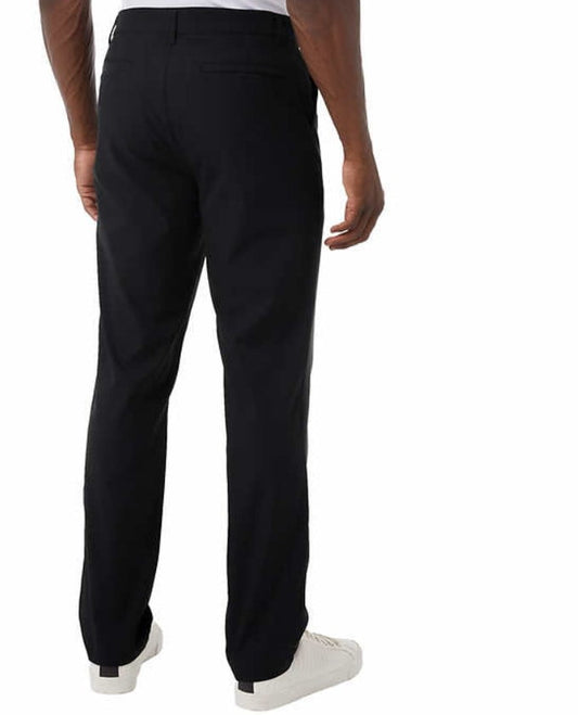 32 Degrees Cool Men's Regular Fit Stretch Soft Touch Pants (Black, 38Wx32L)